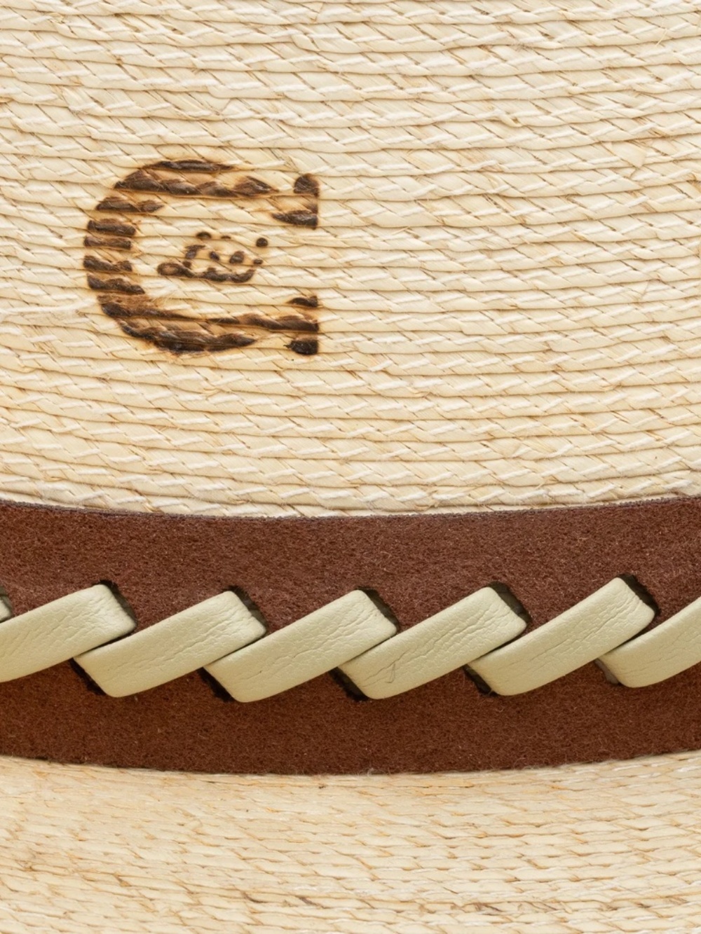 LANEY WILSON CHARLIE 1 HORSE WOMEN'S STRAW "ROAD RUNNER" COWBOY HAT Size M NWT - Picture 9 of 16